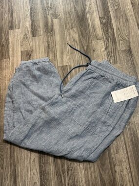 Athleta retreat linen pants sz 18